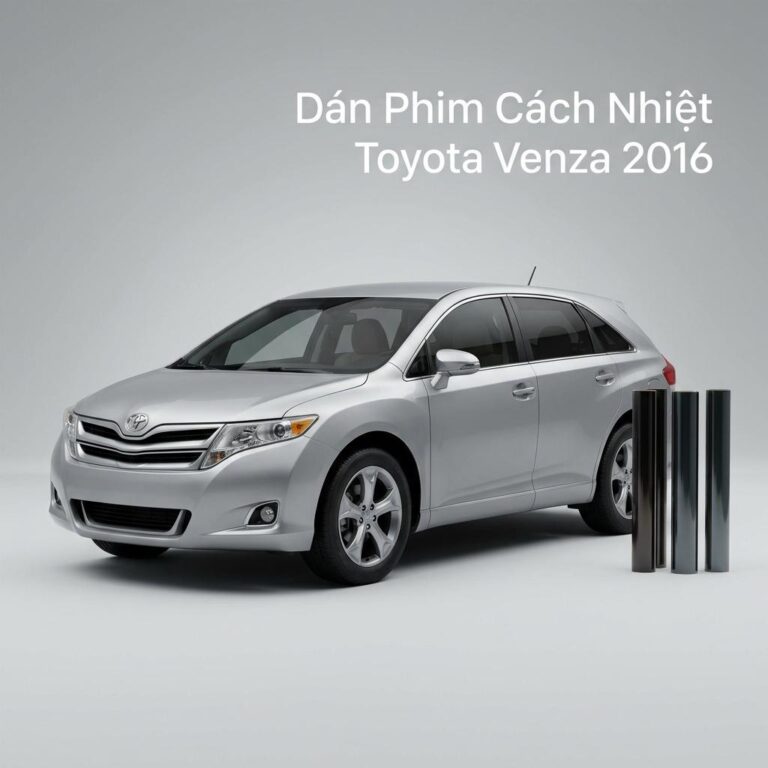 Dán Phim Cách Nhiệt Toyota Venza 2016 Chính Hãng, Lắp Đặt Tận Nơi