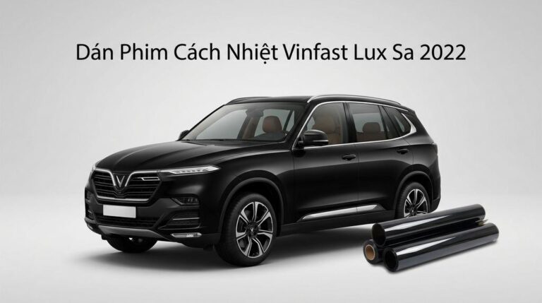 Dán Phim Cách Nhiệt Vinfast Lux Sa 2022 Uy Tín Chuyên Nghiệp TPHCM