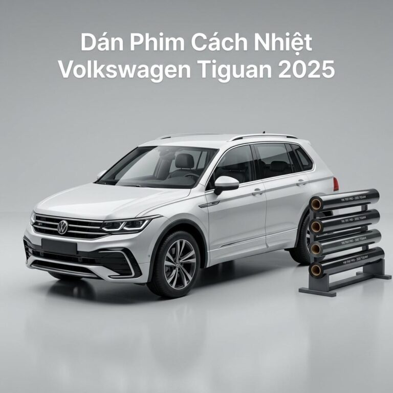 Dán Phim Cách Nhiệt Volkswagen Tiguan 2025 Chính Hãng Giá Tốt