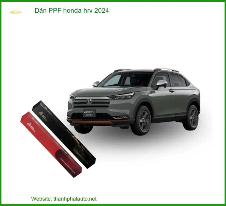Dán Ppf Honda Hrv 2024 Bảo Vệ Sơn Xe Toàn Diện Tại Thành Phát Auto