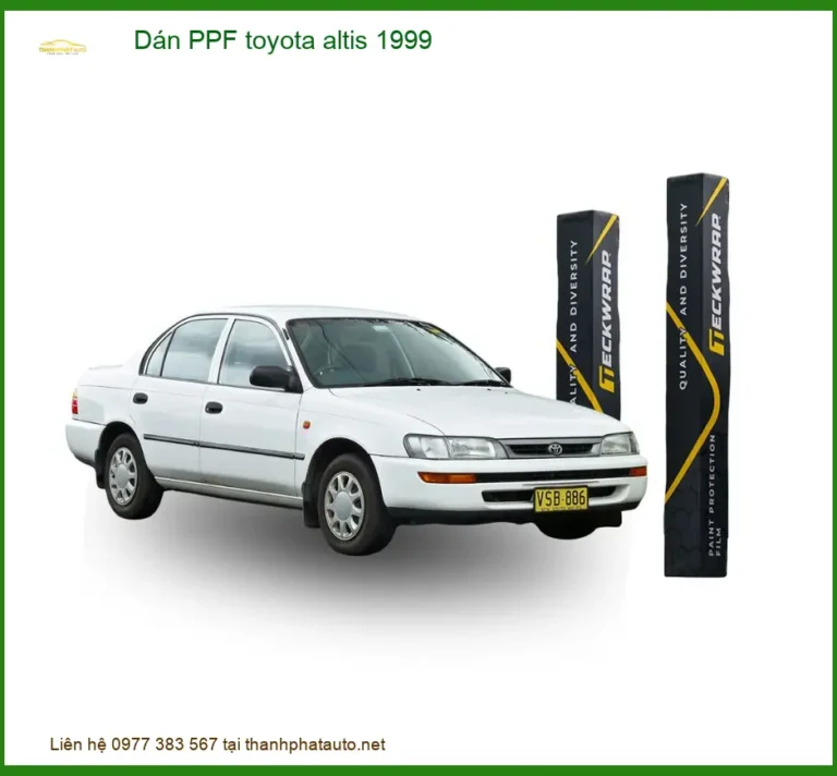 Dán Ppf Toyota Altis 1999 Bảo Vệ Sơn Xe Toàn Diện
