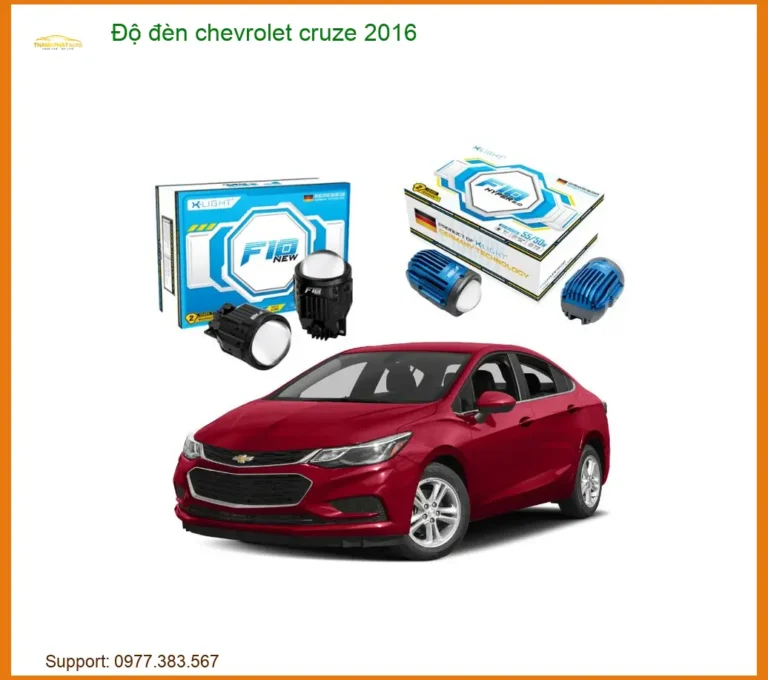 Độ Đèn Chevrolet Cruze 2016 - Giải Pháp Tăng Sáng Đẳng Cấp Tại Thành Phát Auto