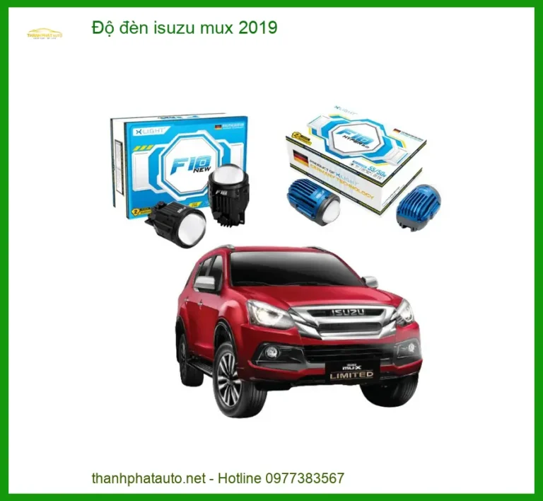 Độ Đèn Isuzu Mux 2019 Tăng Sáng Hiệu Quả - Chính Hãng Tại Thành Phát Auto