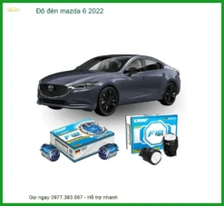 Độ Đèn Mazda 6 2022 Tăng Sáng Đẳng Cấp, Giữ Zin Hệ Thống Điện