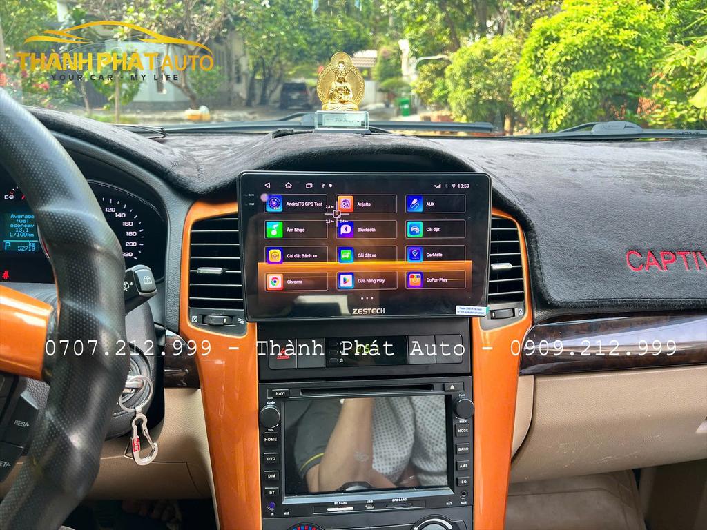 Màn Hình Android Chevrolet Captiva 2009 Lắp Đặt Tận Nơi Uy Tín chính hãng 3