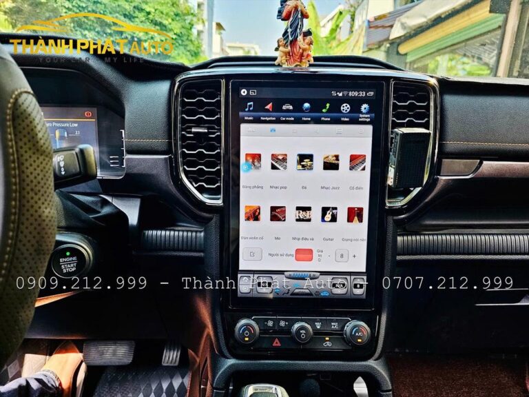 Màn Hình Android Ford Everest 2022 Cao Cấp Lắp Đặt Tận Nơi