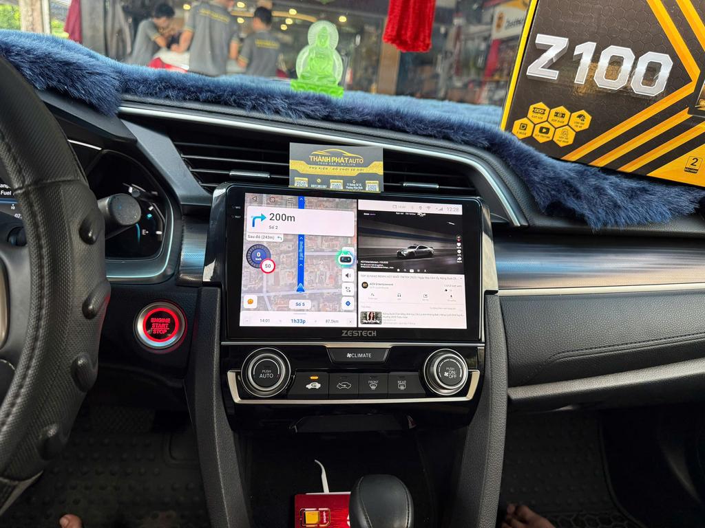 Màn Hình Android Honda Civic 2017 Lắp Đặt Tận Nơi Uy Tín Tại TPHCM chính hãng 2