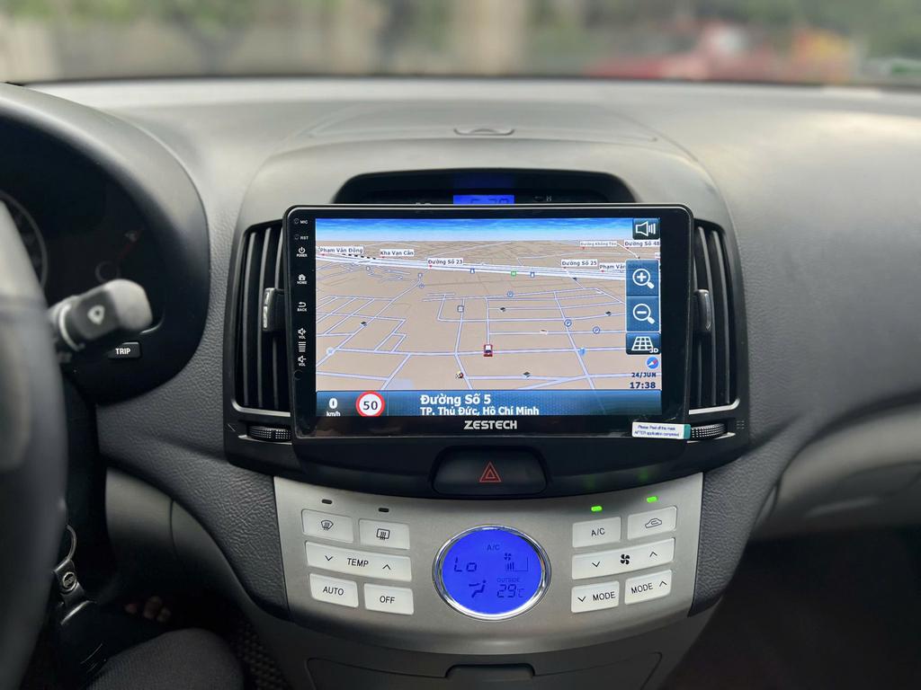Màn Hình Android Hyundai Avante 2009 Lắp Đặt Tận Nơi Uy Tín chính hãng 4
