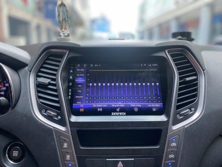 Màn Hình Android Hyundai Santafe 2018 Lắp Đặt Tận Nơi Uy Tín