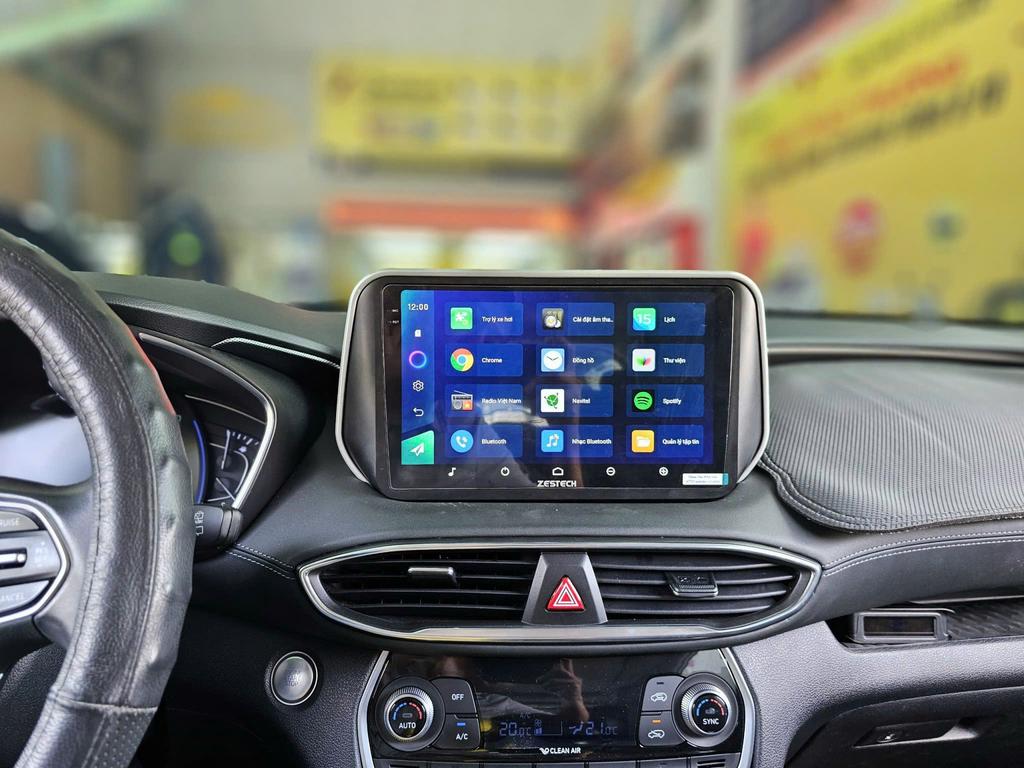 Màn Hình Android Hyundai Santafe 2024 Chính Hãng - Lắp Đặt Tận Nơi chính hãng 1