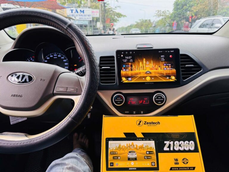 Màn Hình Android Kia Morning 2017 Giá Tốt Lắp Đặt Tận Nơi