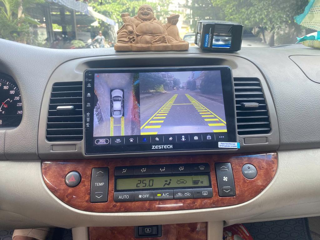 Màn Hình Android Toyota Camry 2005 Chính Hãng Zestech Lắp Đặt Tận Nơi chính hãng 1