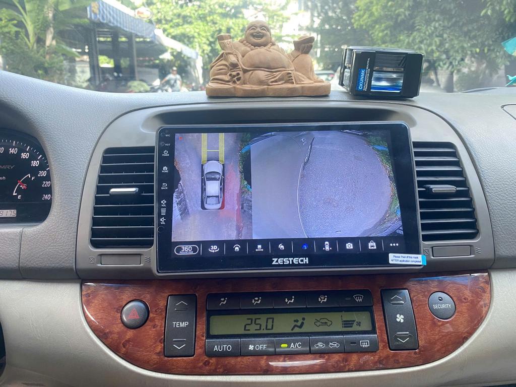 Màn Hình Android Toyota Camry 2005 Chính Hãng Zestech Lắp Đặt Tận Nơi chính hãng 4