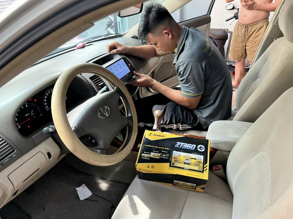 Màn Hình Android Toyota Camry 2005 Chính Hãng Zestech Lắp Đặt Tận Nơi chính hãng 5