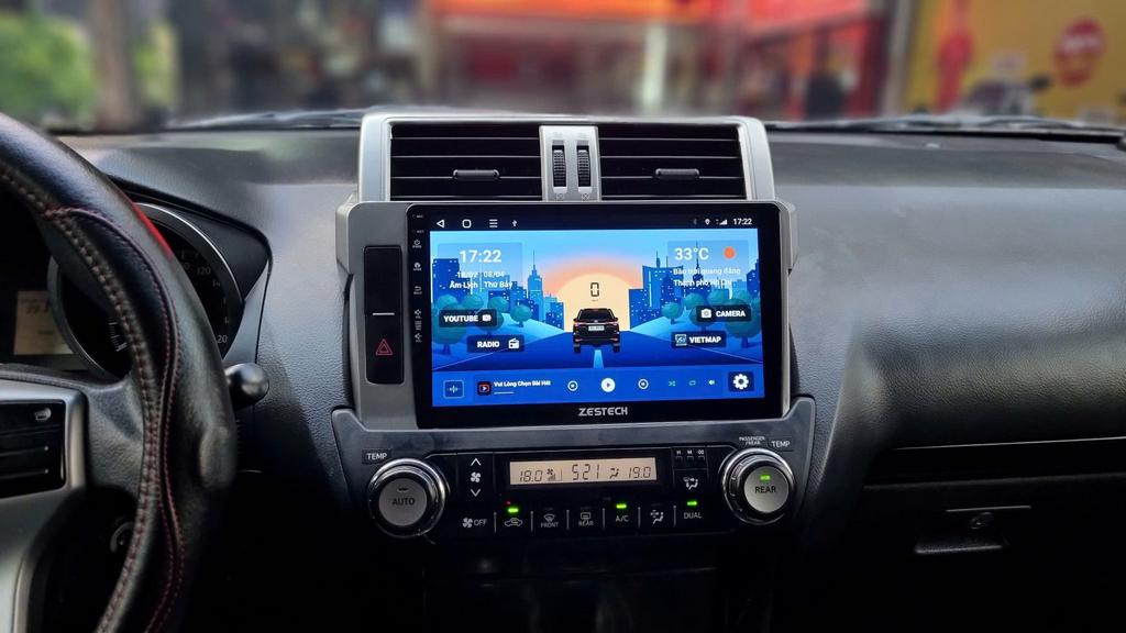 Màn Hình Android Toyota Land Cruiser Prado 2017 Lắp Đặt Tận Nơi Uy Tín chính hãng 2
