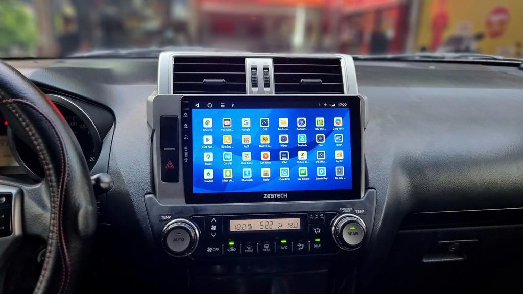 Màn Hình Android Toyota Land Cruiser Prado 2017 Lắp Đặt Tận Nơi Uy Tín chính hãng 3