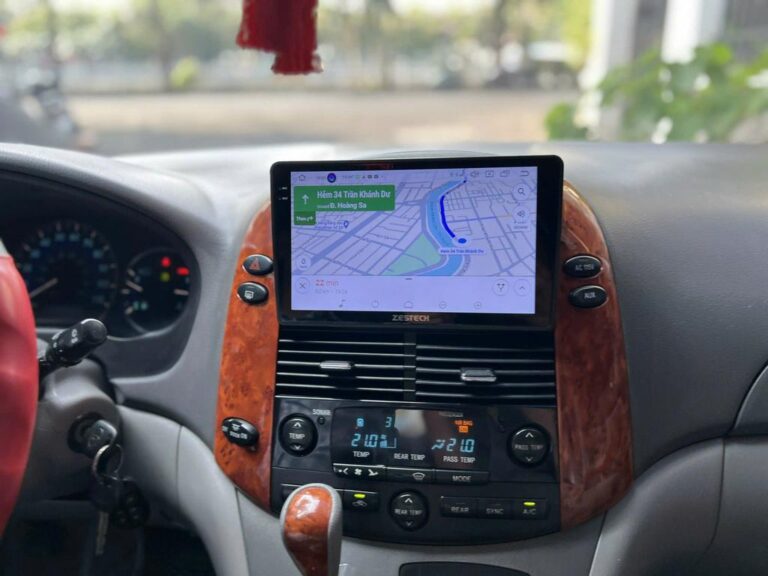 Màn Hình Android Toyota Sienna 2008 Lắp Đặt Tận Nơi Uy Tín
