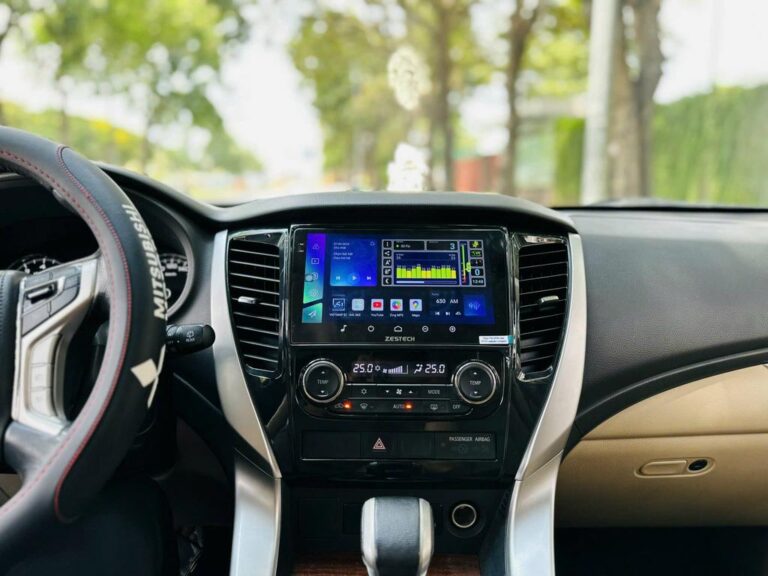 Màn Hình Mitsubishi Pajero Sport 2022 Cao Cấp Lắp Đặt Tận Nơi