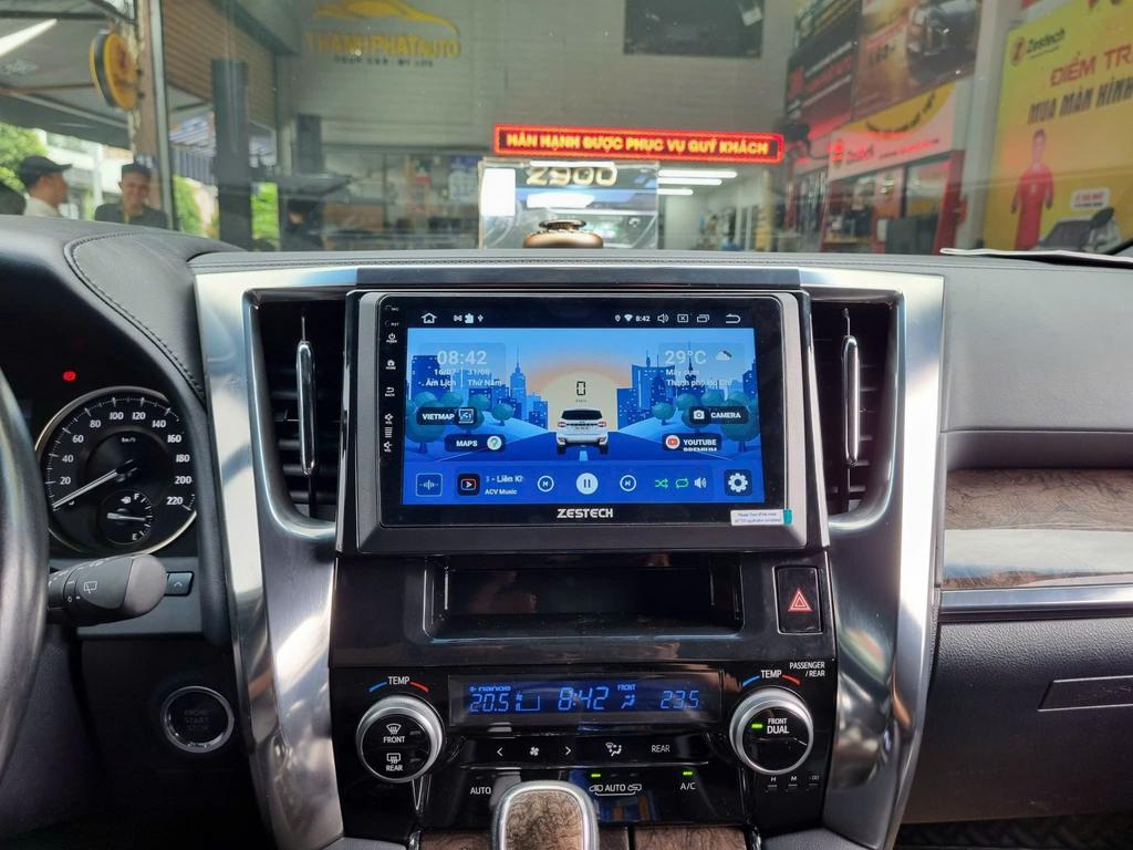Màn Hình Toyota Alphard 2017 Android Cao Cấp - Lắp Đặt Tận Nơi Uy Tín chính hãng 3