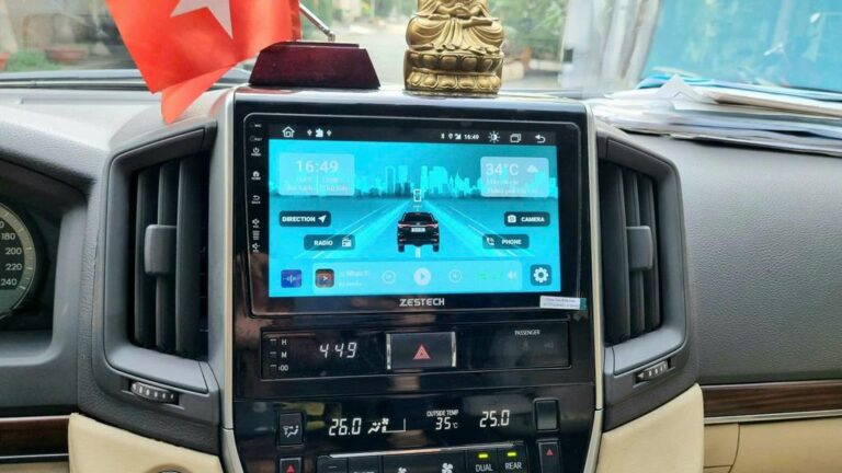 Màn Hình Toyota Land Cruiser 2016 Android Chính Hãng Lắp Đặt Tận Nơi