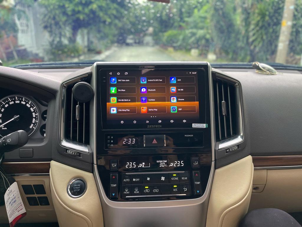 Màn Hình Toyota Land Cruiser 2019 Nâng Cấp Android Cao Cấp Uy Tín chính hãng 2