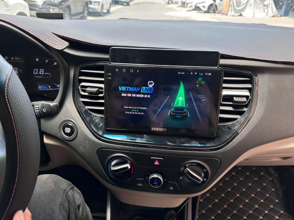Nâng cấp màn hình Z18 360 cho Accent 2023 an toàn 4