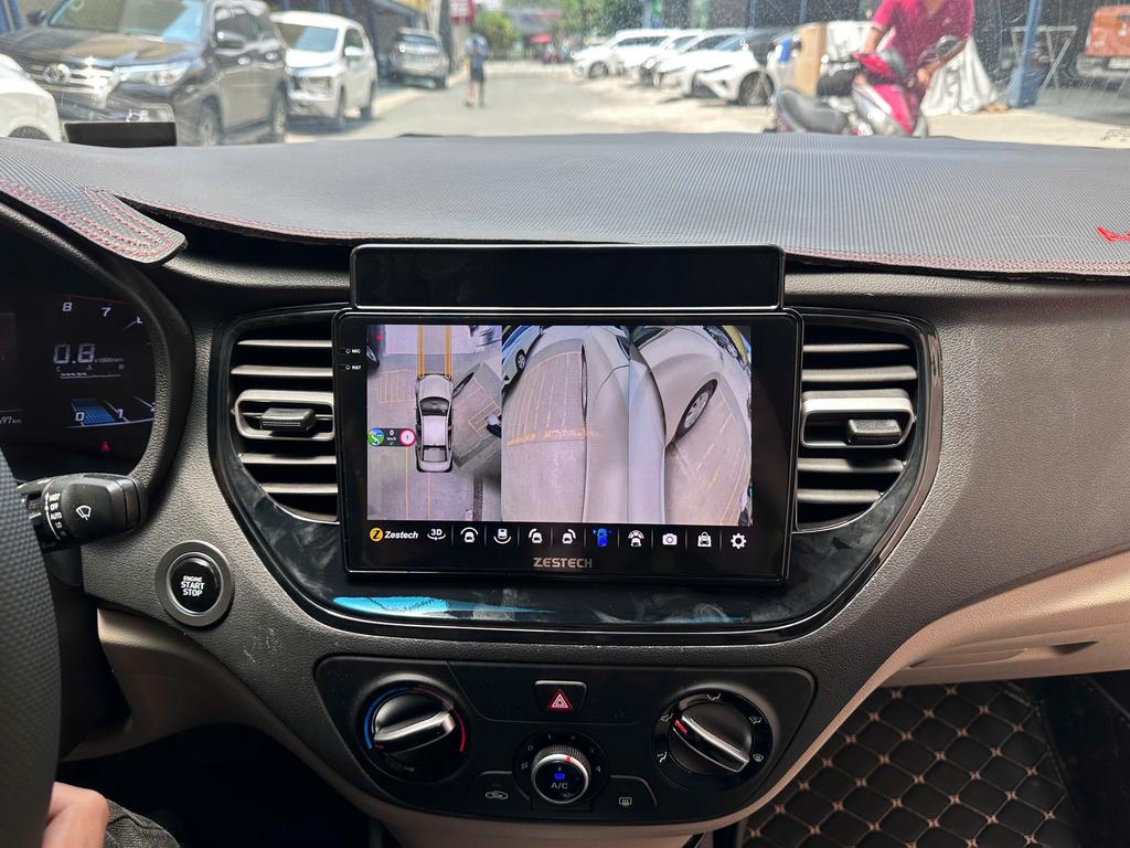 Nâng cấp màn hình Z18 360 cho Accent 2023 an toàn 2
