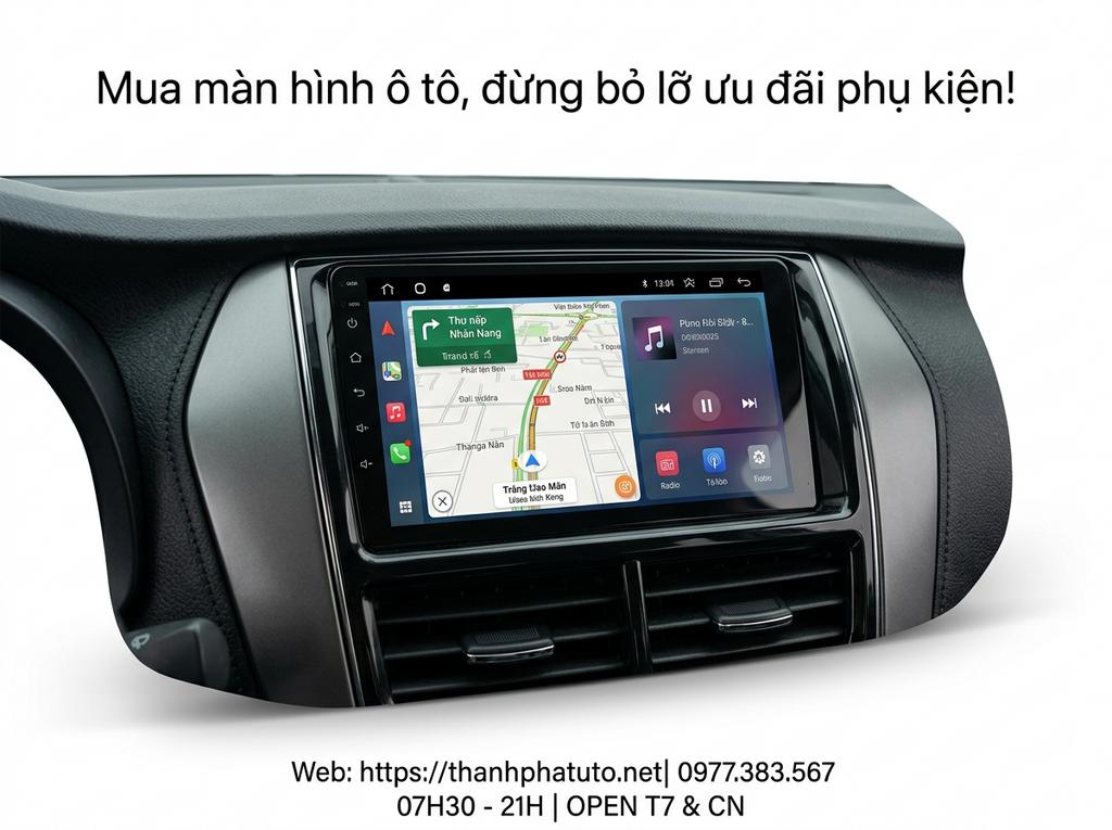 Mua màn hình ô tô, đừng bỏ lỡ ưu đãi phụ kiện!