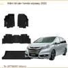 Thảm Lót Sàn Honda Odyssey 2020 Cao Cấp - Tăng Thẩm Mỹ & Bảo Vệ Nội Thất