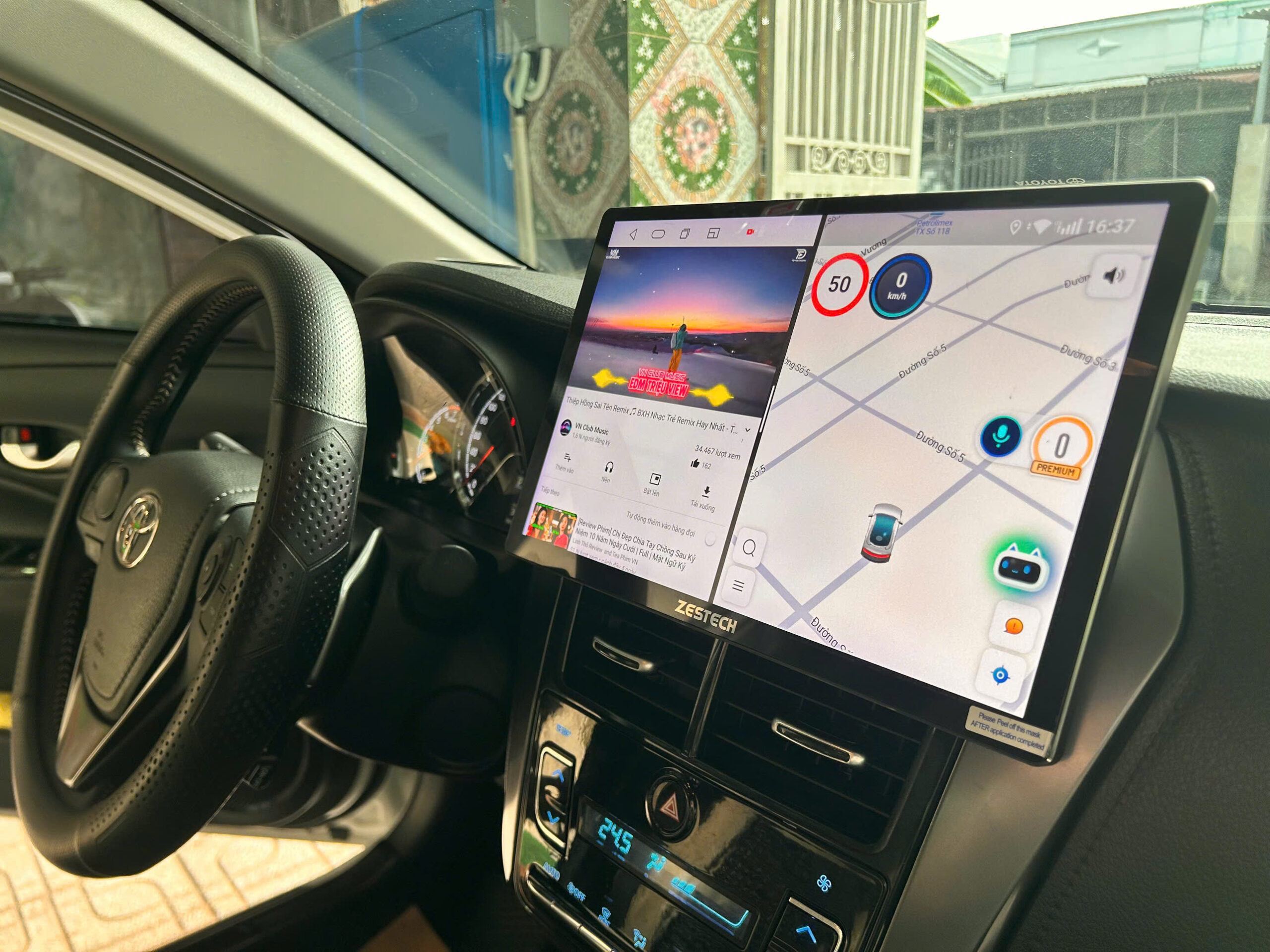 Màn Hình 13inch ADAS 360 Cho Toyota Vios