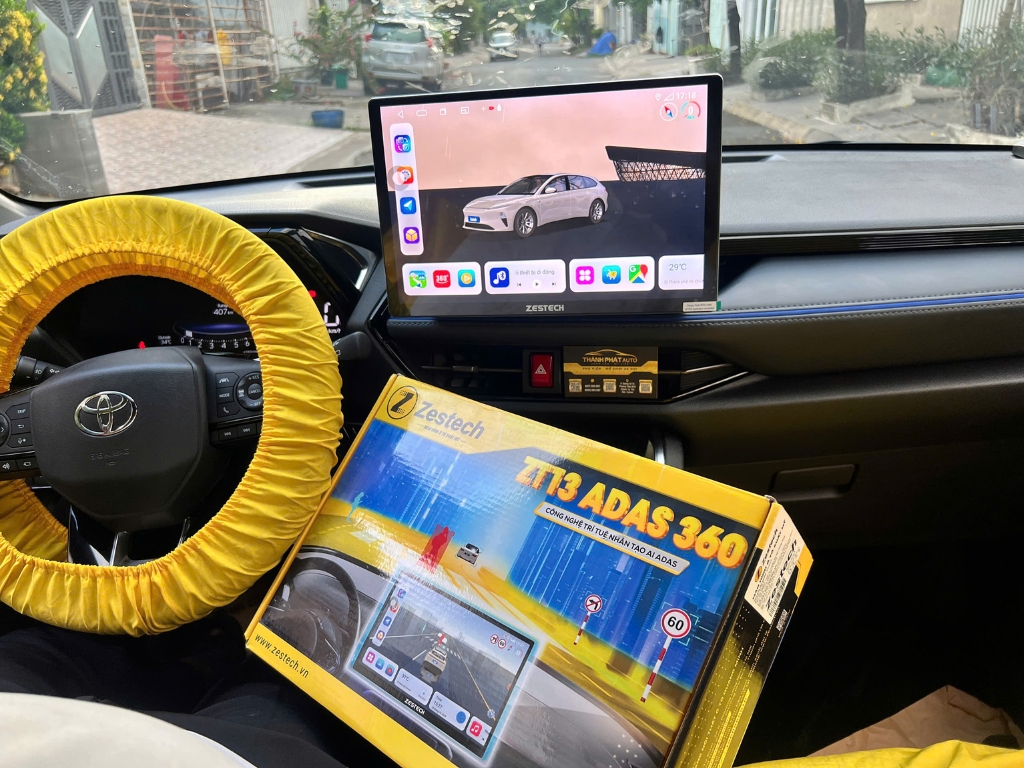 Yaris Cross 2026 Lắp Màn 13 Inch ADAS 360 – Nâng Cấp Tiện Nghi, An Toàn Hơn