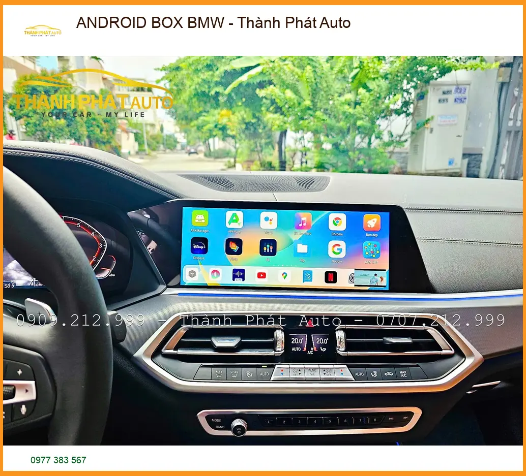 Android Box Bmw - Giải Pháp Nâng Cấp Màn Hình Zin Đẳng Cấp