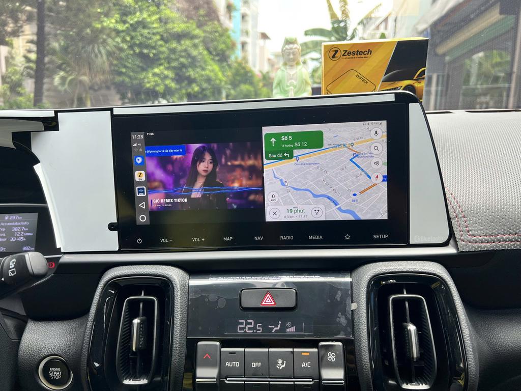 Android Box Kia Sonet 2026 Chính Hãng Zestech Lắp Đặt Tận Nơi chính hãng 3