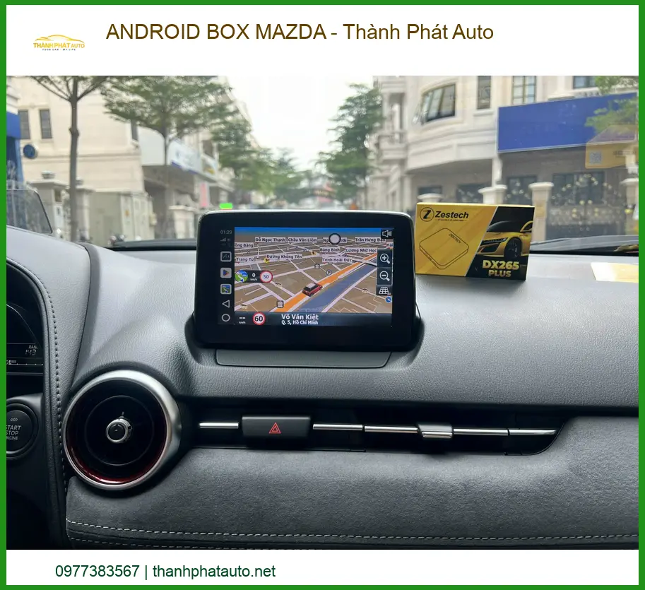 Android Box Mazda: Biến Màn Hình Zin Thành Màn Hình Android Thông Minh