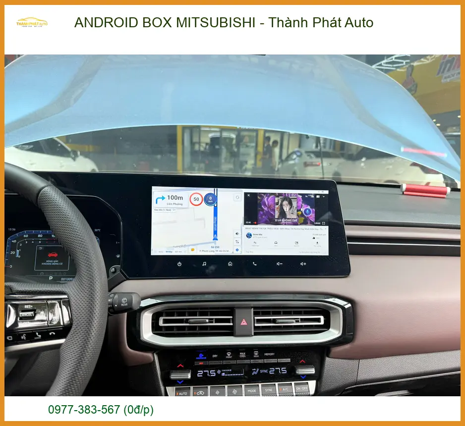 Android Box Mitsubishi - Giải Pháp Nâng Cấp Màn Hình Zin Không Cần Thay Thế