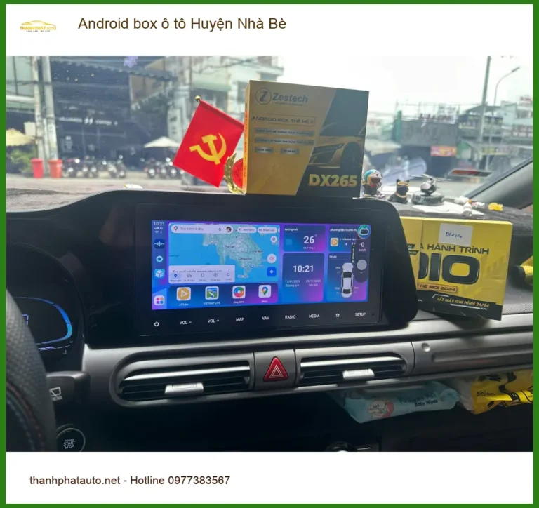 Trung Tâm Lắp Màn Hình Android Ô Tô Tại Huyện Nhà Bè - Lắp Đặt Uy Tín TPHCM