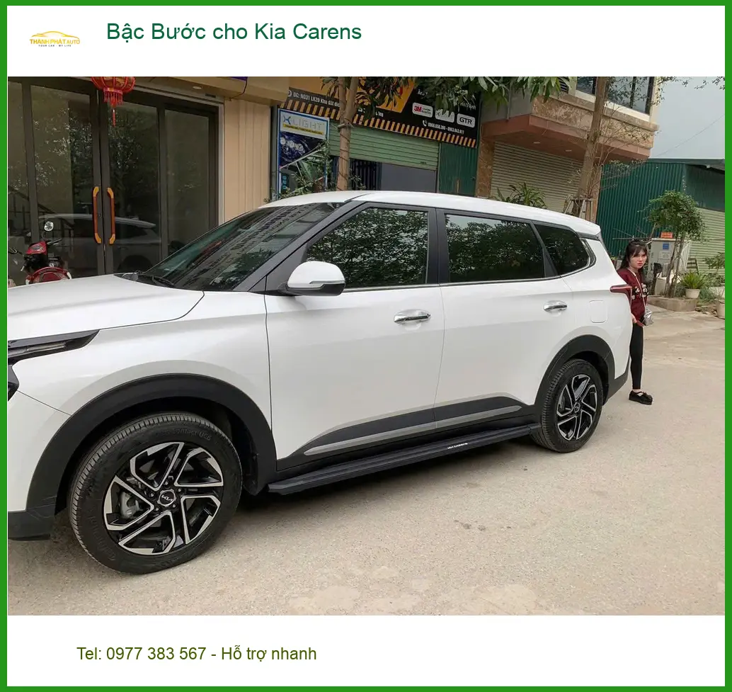 Anh Trường lắp Bậc Bước cho Kia Carens Quận 11 tiện lợi cho gia đình