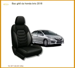 Bọc Ghế Da Honda Brio 2018: Nâng Cấp Nội Thất Sang Trọng & Bền Bỉ