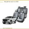 Bọc Ghế Da Isuzu Mu-X 2023 Cao Cấp - Địa Chỉ Lắp Đặt Chính Hãng TPHCM