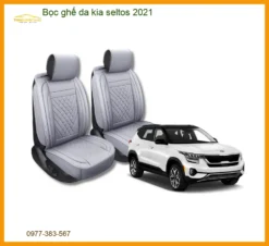 Bọc Ghế Da Cao Cấp Kia Seltos 2021 - Địa Chỉ Lắp Đặt Uy Tín TPHCM