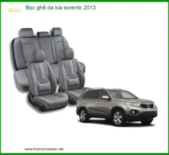 Bọc Ghế Da Cao Cấp Kia Sorento 2013 - Trung Tâm Lắp Đặt Uy Tín TPHCM