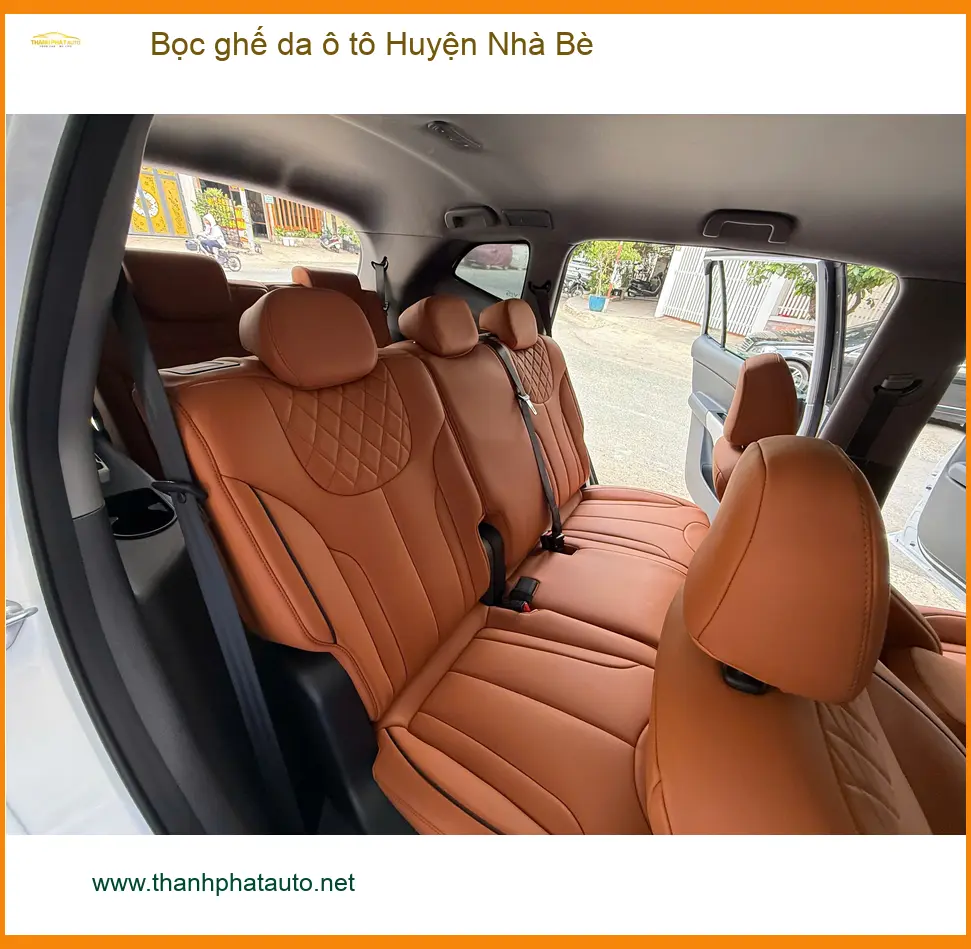 Cửa Hàng Lắp Đặt Bọc Ghế Da Ô Tô Tại Huyện Nhà Bè - Thi Công Chuyên Nghiệp ảnh thực tế 2