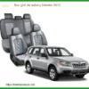 Bọc Ghế Da Subaru Forester 2012 Cao Cấp - Nâng Cấp Nội Thất Sang Trọng
