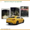 Cách Âm Chống Ồn Mg5 2020 - Giải Pháp Cách Âm Xe Hơi Chuyên Nghiệp