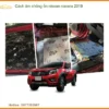 Cách Âm Chống Ồn Nissan Navara 2019 - Địa Chỉ Thi Công Uy Tín TPHCM
