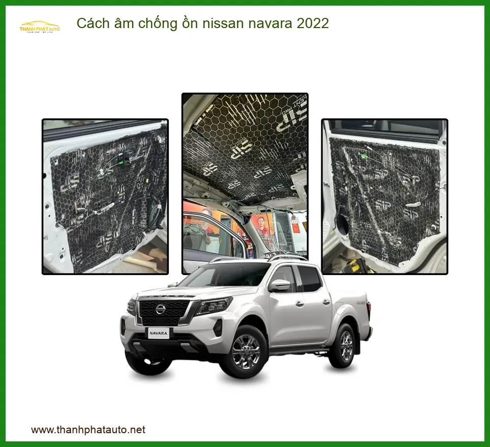 Cách Âm Chống Ồn Nissan Navara 2022 - Trung Tâm Lắp Đặt Uy Tín TPHCM
