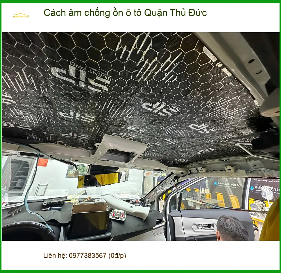 Dịch Vụ Thi Công Cách Âm Chống Ồn Ô Tô tại Quận Thủ Đức - Thi Công Chuyên Nghiệp ảnh thực tế 2