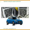 Cách Âm Chống Ồn Suzuki Swift 2010 Chuyên Nghiệp - Giảm Ồn Hiệu Quả