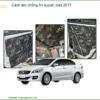 Cách Âm Chống Ồn Suzuki Ciaz 2017 - Địa Chỉ Lắp Đặt Uy Tín TPHCM