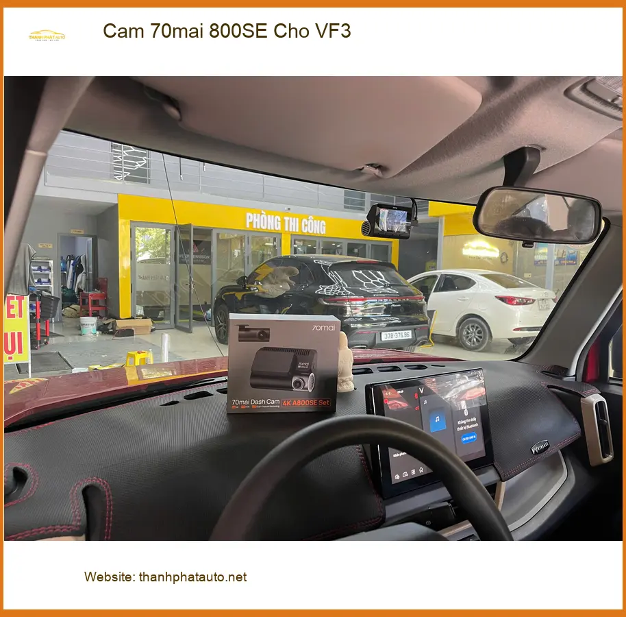 Anh Quý lắp Camera 70mai 800SE cho VinFast VF3 tại Thủ Đức ghi lại hành trình ảnh thực tế 4